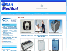 Tablet Screenshot of akanmedikal.com.tr